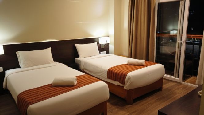 Deluxe Twin Room with Mountain View