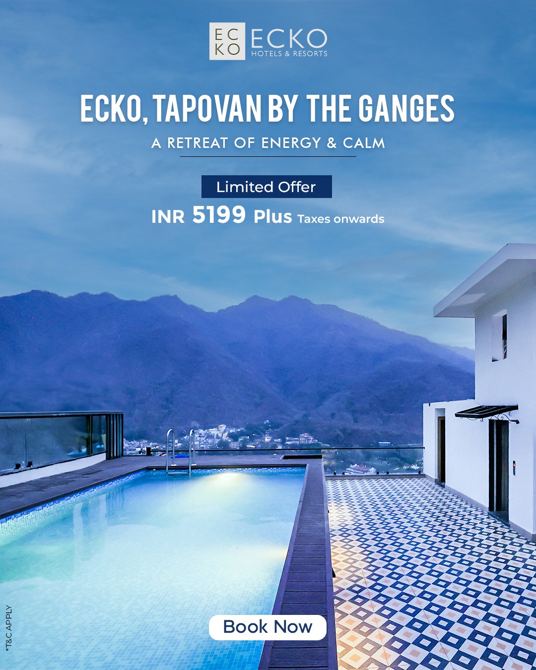 ECKO Tapovan by the ganges